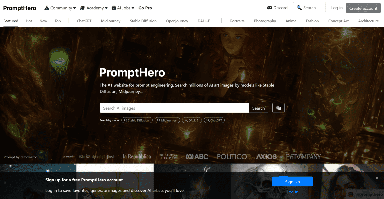 PromptHero | AI Valley