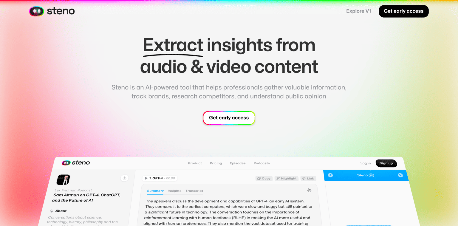 Steno | AI Valley