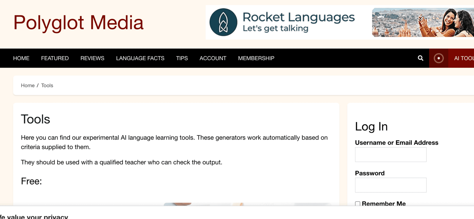 Polyglot Media | AI Valley