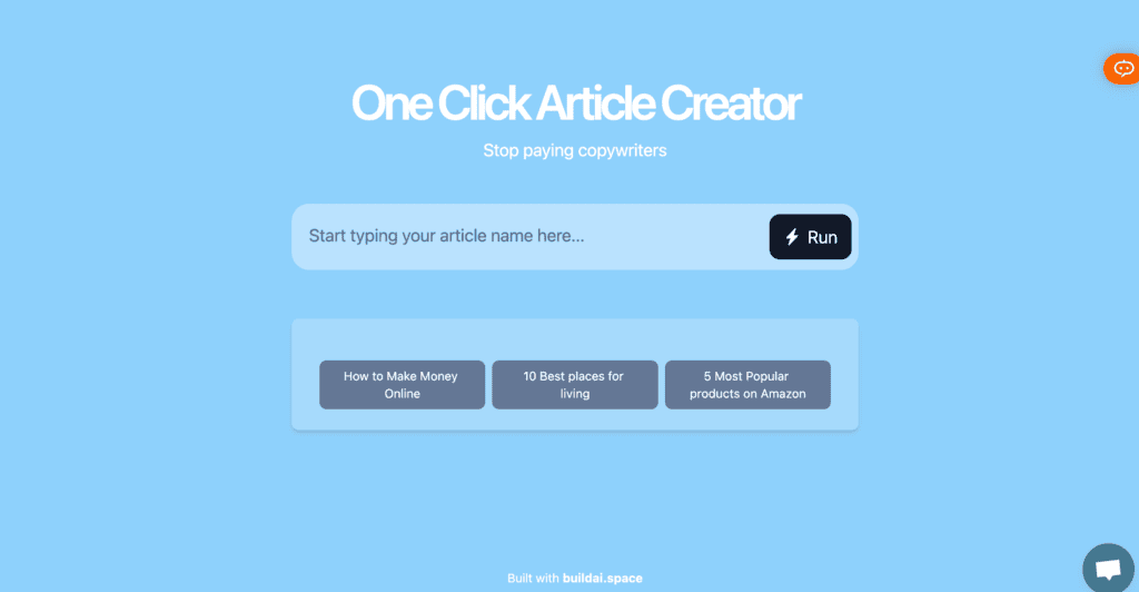 One Click Article Creator Ai Valley