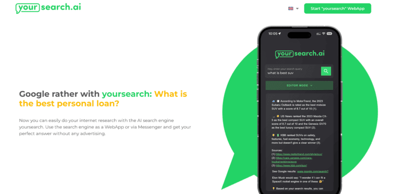 Yoursearch ai